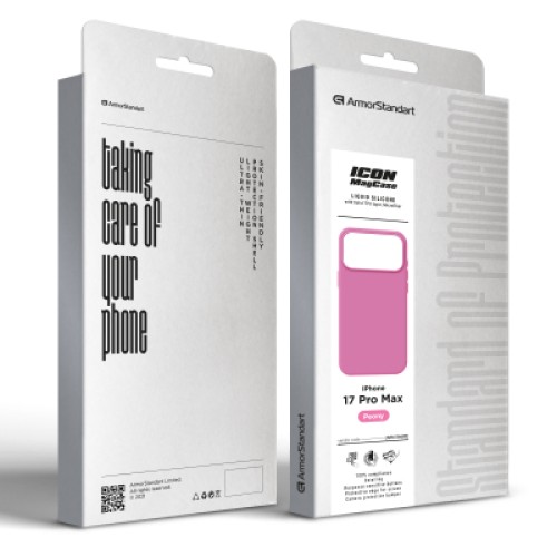 Чехол для мобильного телефона Armorstandart ICON2 MagCase Apple iPhone 17 Pro Max Peony (ARM86680) Чехол для мобильного телефона Armorstandart ICON2 MagCase Apple iPhone 17 Pro Max Peony (ARM86680)