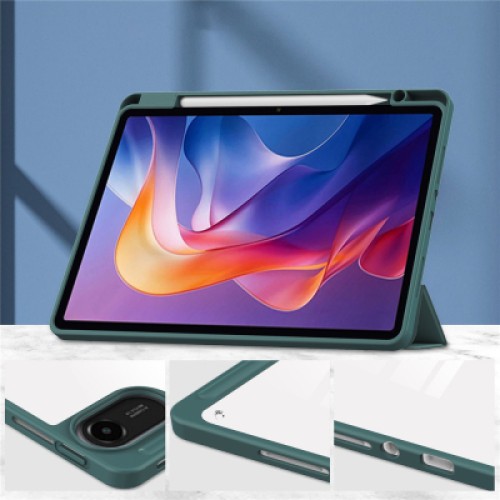 Чехол для планшета BeCover Soft Edge TPU Xiaomi Redmi Pad 2 11.0" Dark Green (713658)