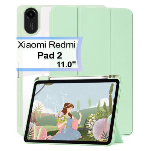 Чехол для планшета BeCover Soft Edge TPU Xiaomi Redmi Pad 2 11.0" Green (713659)
