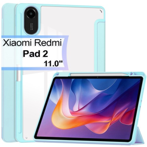 Чехол для планшета BeCover Soft Edge TPU Xiaomi Redmi Pad 2 11.0" Light Blue (713661)