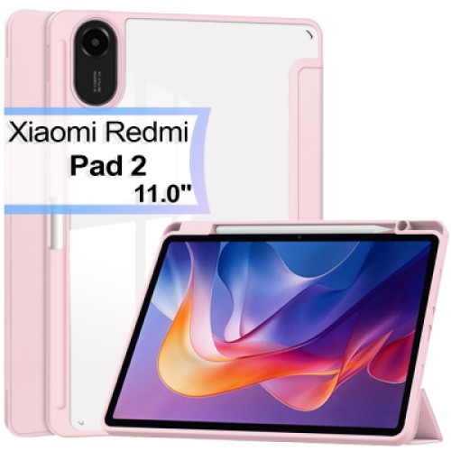 Чехол для планшета BeCover Soft Edge TPU Xiaomi Redmi Pad 2 11.0" Pink (713662)