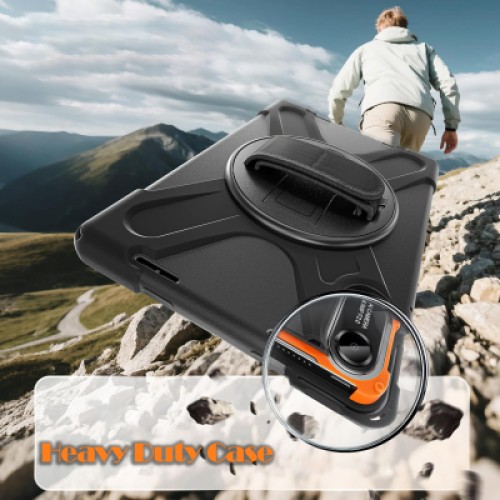 Чехол для планшета BeCover Heavy Duty Xiaomi Redmi Pad 2 11.0" Black (713929)