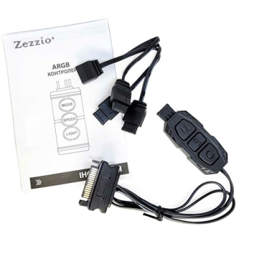 Модуль управления подсветкой Zezzio Контролер керування Zezzio ARGB 3-Pin 5V/SATA (Zezzio ARGB controller Sata) (Zezzio ARGB 3-Pin 5V/SATA) Модуль управления подсветкой Zezzio Контролер керування Zezzio ARGB 3-Pin 5V/SATA (Zezzio ARGB controller Sata) (Zezzio ARGB 3-Pin 5V/SATA)