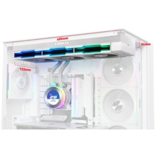 Система жидкостного охлаждения Lian Li HydroShift II LCD-C 360TL, White (G89.GHS2LCD36TW.00) Система жидкостного охлаждения Lian Li HydroShift II LCD-C 360TL, White (G89.GHS2LCD36TW.00)