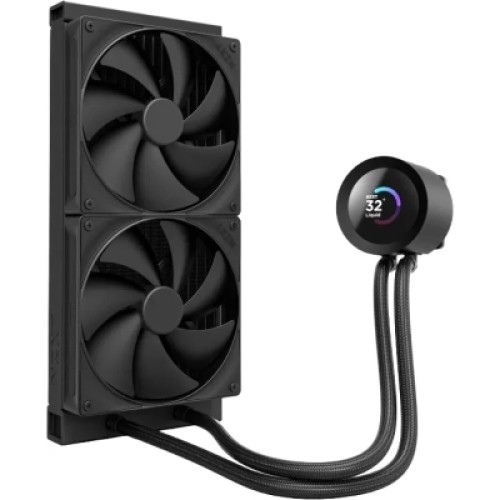 Система жидкостного охлаждения NZXT Kraken Plus V2 280mm AIO (RL-KN280-B2) Система жидкостного охлаждения NZXT Kraken Plus V2 280mm AIO (RL-KN280-B2)