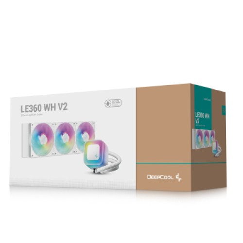Система жидкостного охлаждения Deepcool LE360 WH V2 (R-LE360-WHAMMN-G-2) Система жидкостного охлаждения Deepcool LE360 WH V2 (R-LE360-WHAMMN-G-2)