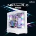 Корпус Zalman P40PRISMPLUSWHITE Корпус Zalman P40PRISMPLUSWHITE