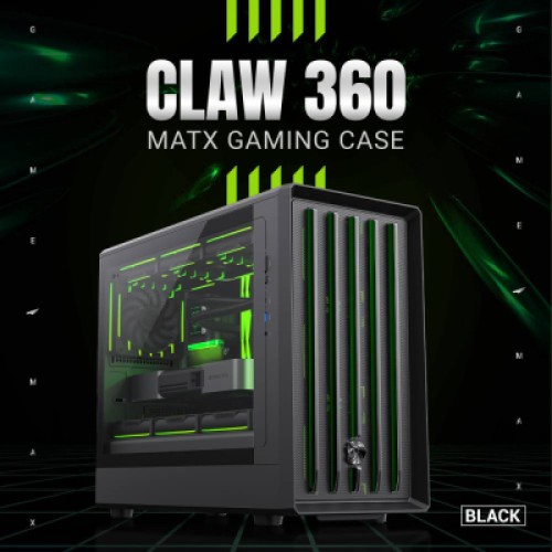 Корпус Gamemax Claw 360 BK Корпус Gamemax Claw 360 BK