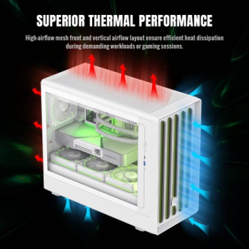 Корпус Gamemax Claw 360 WH Корпус Gamemax Claw 360 WH