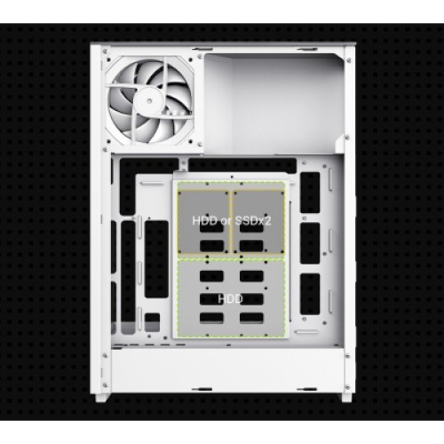 Корпус Gamemax T20 WH Корпус Gamemax T20 WH