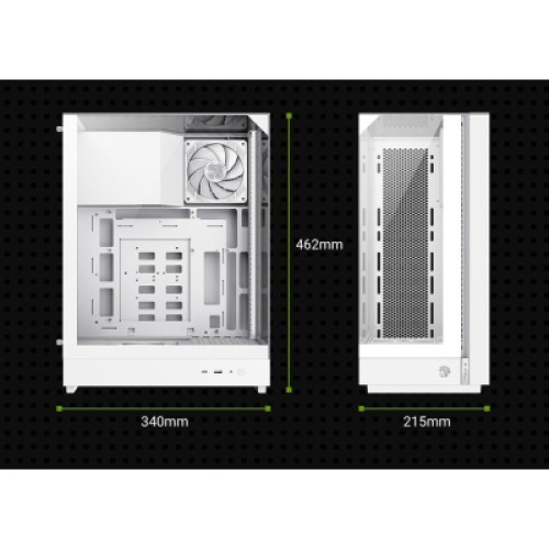 Корпус Gamemax T20 WH Корпус Gamemax T20 WH