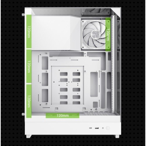 Корпус Gamemax T20 WH Корпус Gamemax T20 WH