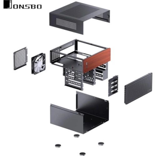 Корпус JONSBO N4 Black Корпус JONSBO N4 Black