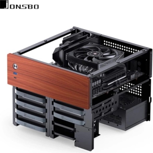 Корпус JONSBO N4 Black Корпус JONSBO N4 Black