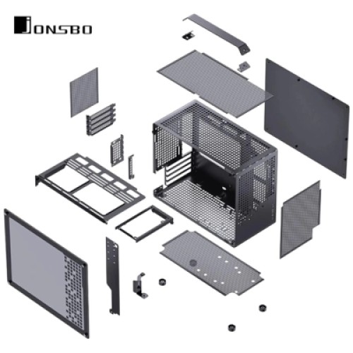 Корпус JONSBO Z20 SFX 600W Black (Z20 600W Black) Корпус JONSBO Z20 SFX 600W Black (Z20 600W Black)