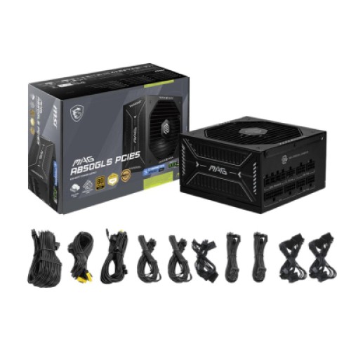 Блок питания MSI 850W MAG A850GLS PCIE5 (MAG A850GLS PCIE5) Блок питания MSI 850W MAG A850GLS PCIE5 (MAG A850GLS PCIE5)