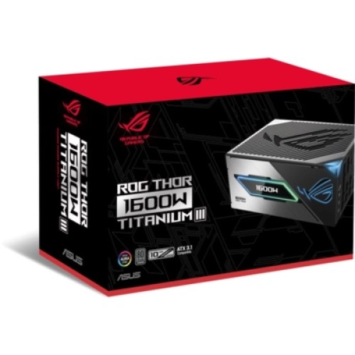 Блок питания ASUS 1600W ROG THOR 80+ Titanium (90YE00V1-B0NA00) Блок питания ASUS 1600W ROG THOR 80+ Titanium (90YE00V1-B0NA00)