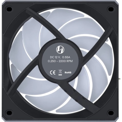 Кулер для корпуса Lian Li Uni Fan CL WIRELESS 120-1, Black (G99.12CL1W1B.00) Кулер для корпуса Lian Li Uni Fan CL WIRELESS 120-1, Black (G99.12CL1W1B.00)