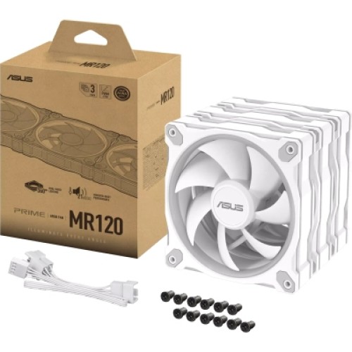 Кулер для корпуса ASUS Prime MR120 ARGB White 3in1 (90DA00I3-B09020) Кулер для корпуса ASUS Prime MR120 ARGB White 3in1 (90DA00I3-B09020)