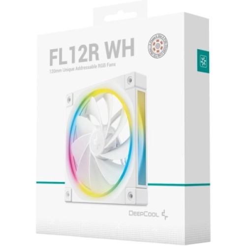 Кулер для корпуса Deepcool Вентилятор реверсний Deepcool FL12R ARGB білий для корпусу 120x120 (FL12R WH) Кулер для корпуса Deepcool Вентилятор реверсний Deepcool FL12R ARGB білий для корпусу 120x120 (FL12R WH)