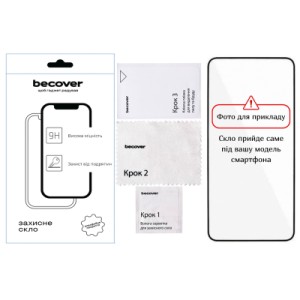Стекло защитное BeCover Motorola Moto G06 / G06 Power 4G Black (714364)