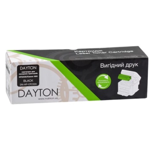 Картридж Dayton HP CF233A (33A) для LJ Ultra M105/106/133/134 (DN-HP-CF233A) Картридж Dayton HP CF233A (33A) для LJ Ultra M105/106/133/134 (DN-HP-CF233A)