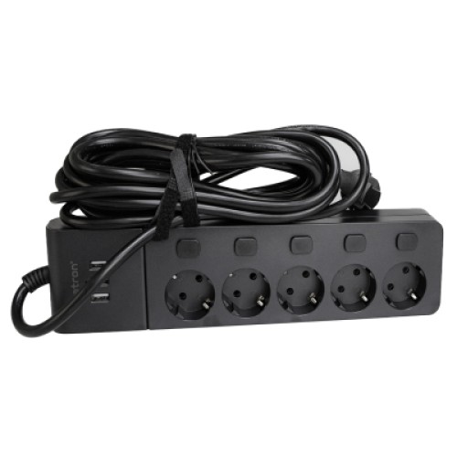 Сетевой фильтр питания Patron SP1655-USB (EXT-PN-SP-1655-USB)