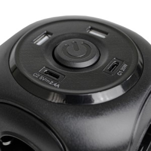 Мережевий фільтр живлення Patron SP-1683-USBT (EXT-PN-SP-1683-USBT)