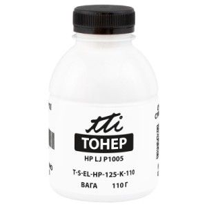 Тонер HP LJ P1005,  110 г TTI (TSM-T125-K-110)