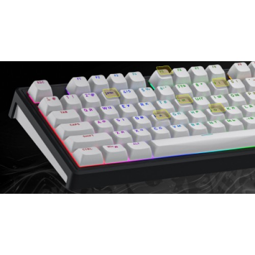 Клавиатура Hator Skyfall 80 Wireless Black/White (HTK3180UA) Клавиатура Hator Skyfall 80 Wireless Black/White (HTK3180UA)