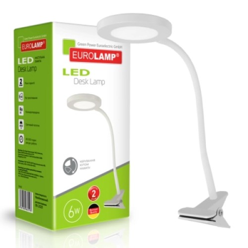 Настольная лампа Eurolamp 6W 5000K (LED-TLP-6W(white)) Настольная лампа Eurolamp 6W 5000K (LED-TLP-6W(white))