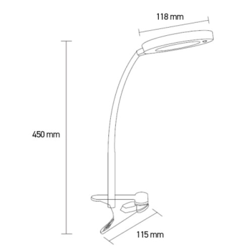 Настольная лампа Eurolamp 6W 5000K (LED-TLP-6W(black)) Настольная лампа Eurolamp 6W 5000K (LED-TLP-6W(black))
