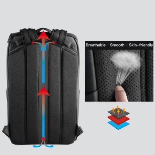 Рюкзак для ноутбука Kingsons 15.6" laptop backpack Dark Grey (KS3203W-B)