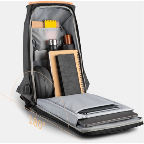 Рюкзак для ноутбука Kingsons 15.6" laptop backpack Dark Grey (KS3207W)