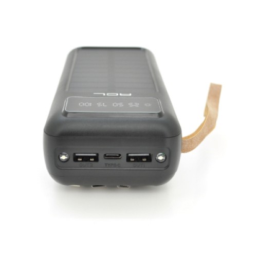 Батарея универсальная ACL 30000mAh, SOLAR, Type-C/Lighting/Micro/USB, Black (PW-61B) Батарея универсальная ACL 30000mAh, SOLAR, Type-C/Lighting/Micro/USB, Black (PW-61B)