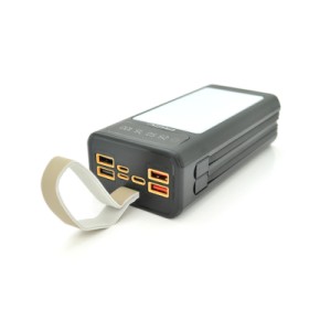 Батарея универсальная ACL 30000mAh, LIGHTER, Type-C + Lighting, Black (PW-85B)