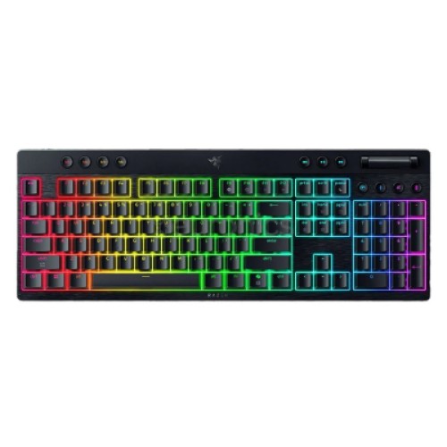 Клавиатура Razer BlackWidow V4 Low-Profile Wireless/Bluetooth/USB Orange switch UA Black (RZ03-05270800-R3M1) Клавиатура Razer BlackWidow V4 Low-Profile Wireless/Bluetooth/USB Orange switch UA Black (RZ03-05270800-R3M1)