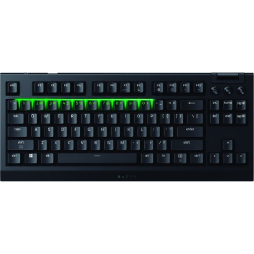 Клавиатура Razer BlackWidow V4 Low-Profile TKL Wireless/Bluetooth/USB Orange switch UA Black (RZ03-05450700-R3M1) Клавиатура Razer BlackWidow V4 Low-Profile TKL Wireless/Bluetooth/USB Orange switch UA Black (RZ03-05450700-R3M1)