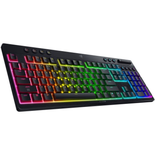 Клавиатура Razer BlackWidow V4 Low-Profile Wireless/Bluetooth/USB Yellow switch UA Black (RZ03-05271500-R3M1) Клавиатура Razer BlackWidow V4 Low-Profile Wireless/Bluetooth/USB Yellow switch UA Black (RZ03-05271500-R3M1)
