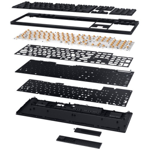 Клавиатура Razer BlackWidow V4 Low-Profile Wireless/Bluetooth/USB Yellow switch UA Black (RZ03-05271500-R3M1) Клавиатура Razer BlackWidow V4 Low-Profile Wireless/Bluetooth/USB Yellow switch UA Black (RZ03-05271500-R3M1)