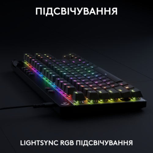 Клавиатура Logitech G PRO X TKL Rapid Linear USB UA Black (920-013233) Клавиатура Logitech G PRO X TKL Rapid Linear USB UA Black (920-013233)