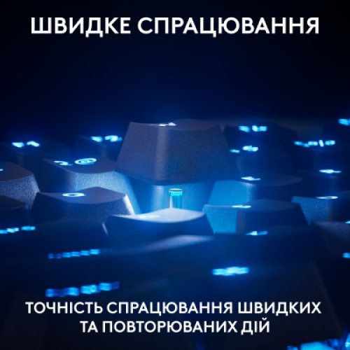 Клавиатура Logitech G PRO X TKL Rapid Linear USB UA Black (920-013233) Клавиатура Logitech G PRO X TKL Rapid Linear USB UA Black (920-013233)
