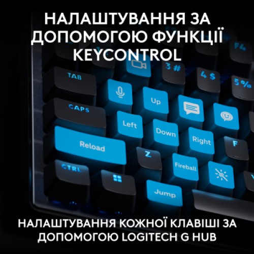 Клавиатура Logitech G PRO X TKL Rapid Linear USB UA Black (920-013233) Клавиатура Logitech G PRO X TKL Rapid Linear USB UA Black (920-013233)