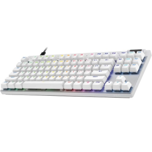 Клавиатура Logitech G PRO X TKL Rapid Linear USB UA White (920-013242) Клавиатура Logitech G PRO X TKL Rapid Linear USB UA White (920-013242)