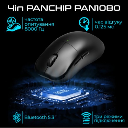 Мышка RAWM ES21 Wireless/Bluetooth Black (ES21.black) Мышка RAWM ES21 Wireless/Bluetooth Black (ES21.black)