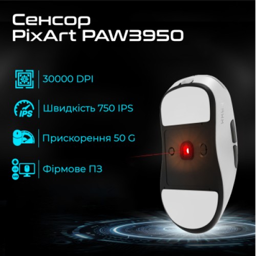 Мышка RAWM ES21Pro Wireless Green (ES21PRO.green)