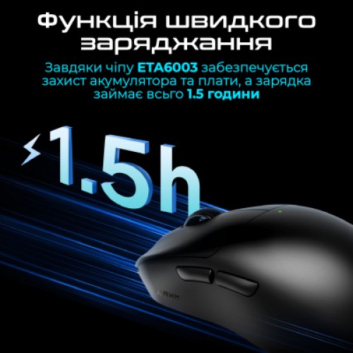 Мышка RAWM ES21Pro Wireless Green (ES21PRO.green)