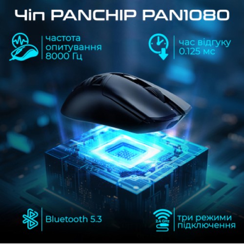 Мышка RAWM SA-SL01C Wireless/Bluetooth White (SA-SL01C.white)