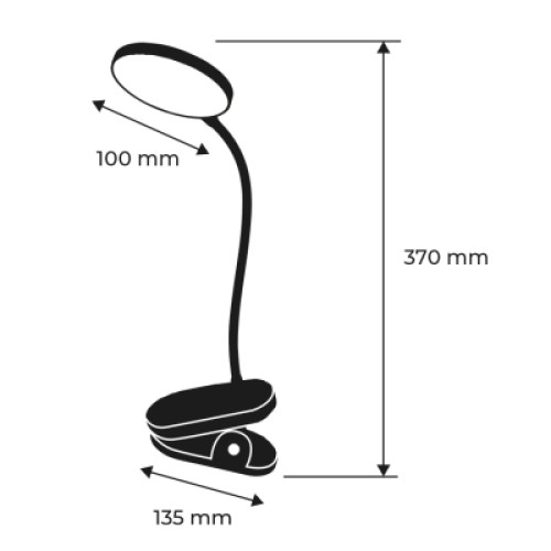 Настольная лампа Eurolamp 5W 400Lm 2800-6500K Type-C+Battery 2400mAh (LED-TLB-5W(P)) Настольная лампа Eurolamp 5W 400Lm 2800-6500K Type-C+Battery 2400mAh (LED-TLB-5W(P))