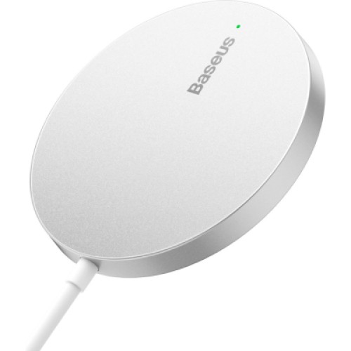 Зарядное устройство Baseus Simple Mini3 Magnetic Wireless Charger 15W Silver (CCJJ040012) Зарядное устройство Baseus Simple Mini3 Magnetic Wireless Charger 15W Silver (CCJJ040012)